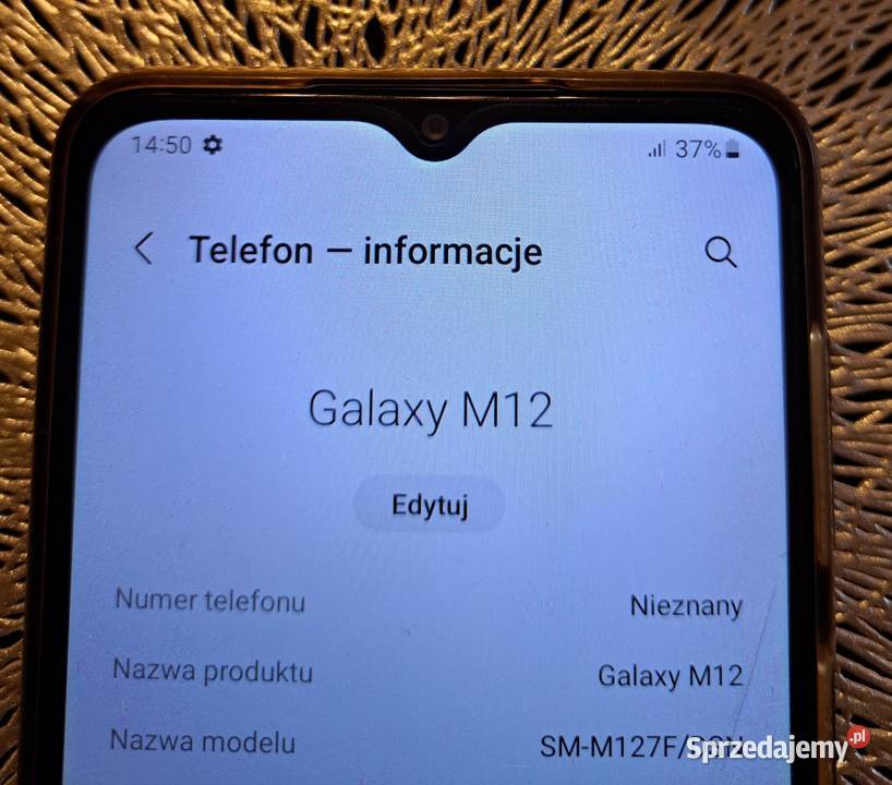 Telefon Smartfon SAMSUNG M 12 GALAXY Krotoszyn