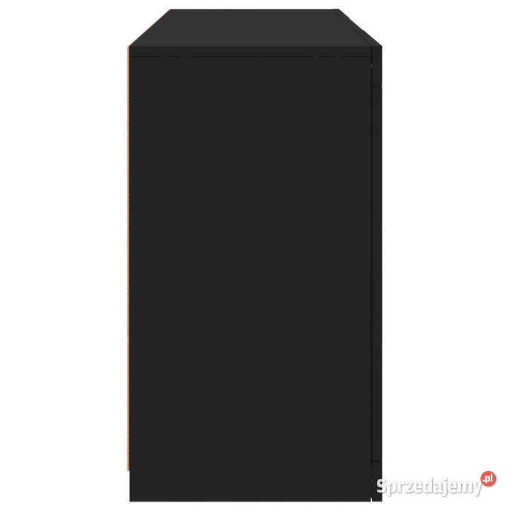 Szafka z oświetleniem LED czarna 123x37x67 Warszawa sprzedam