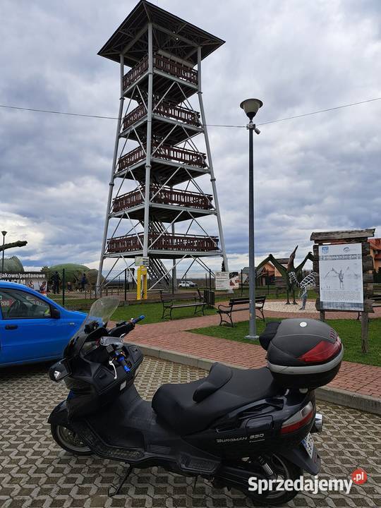 Suzuki Burgman AN650 Executiv 2007r radio zarejestrowany w Polsce Suzuki Dębica