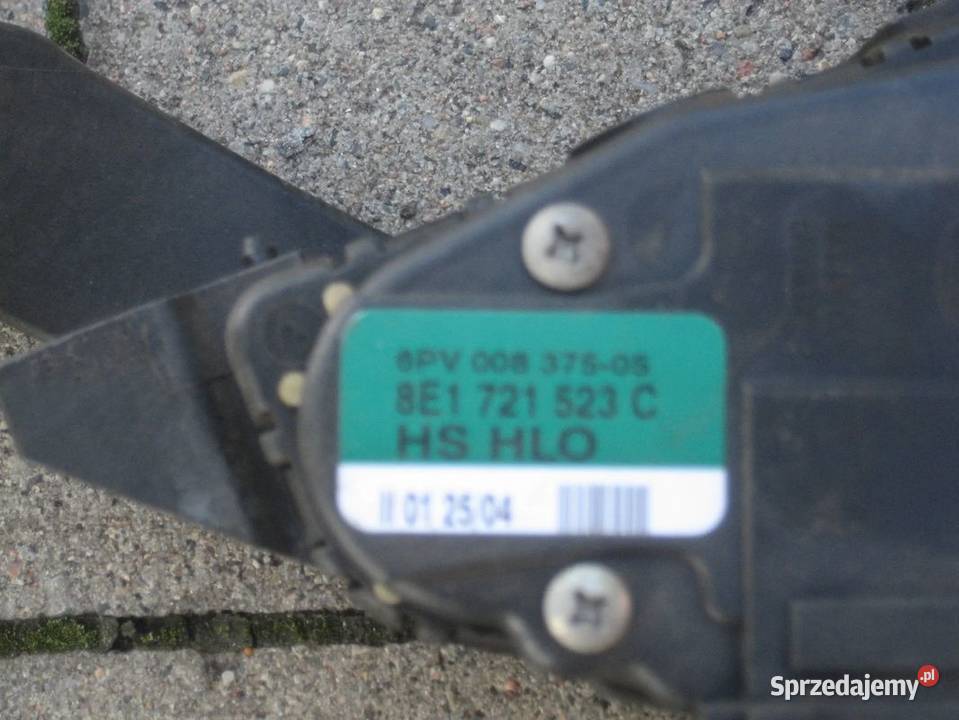 audi a4 b6 małysz 20 benzyna potencjometr pedał sprzedam
