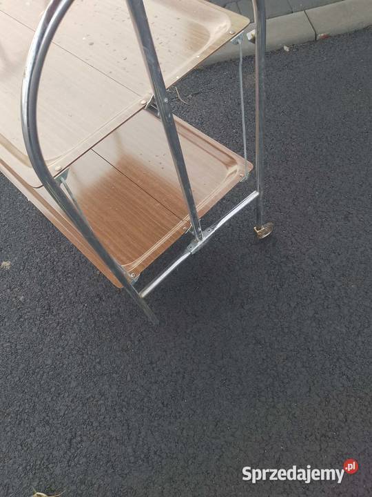 Składany wózek barek do serwowania lata 60 PRL dolnośląskie Legnica sprzedam
