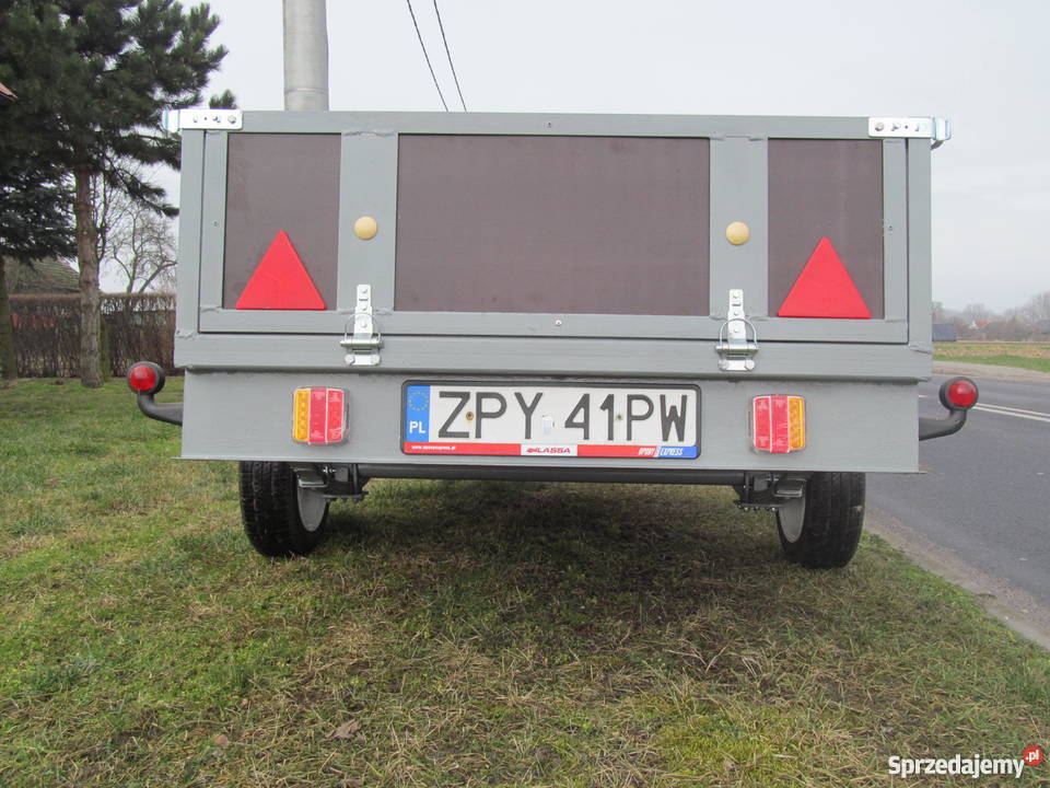 Przyczepka lekka zarejestrowana 750 Kościan