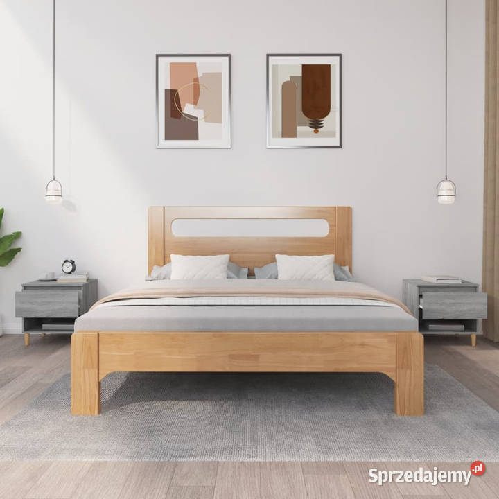 Szafki nocne 2 szary dąb sonoma 50x46x50 mazowieckie Warszawa