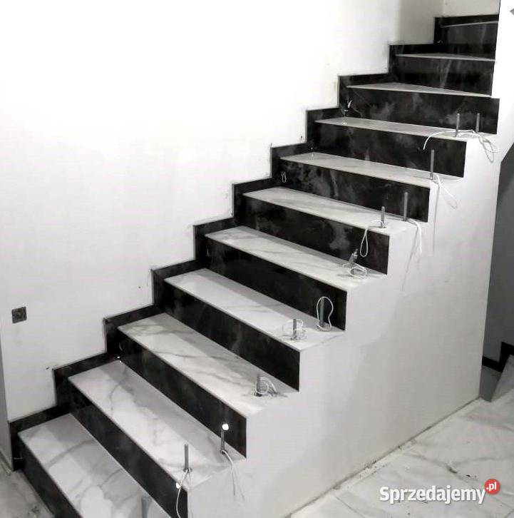 Płytki na schody CALACATTA CARRARA 120x30 Wysoki łódzkie Łask