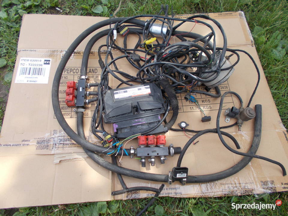 sekwencja instalacja gazowa LPG STAG QMAX basic