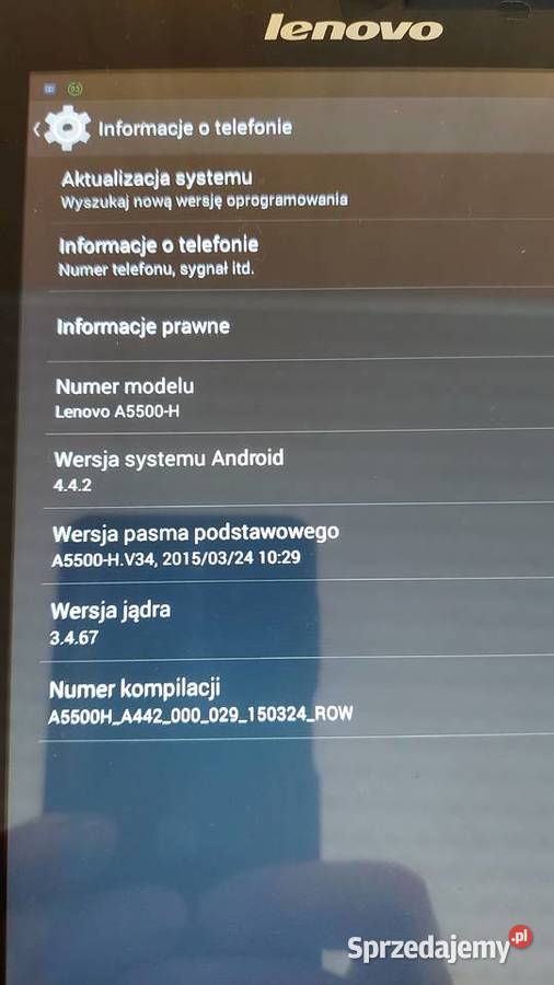 Tablet Lenovo A850 Tychy sprzedam