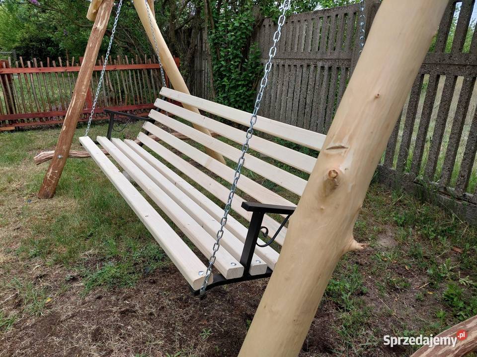 Huśtawka ogrodowa drewniana Częstochowa