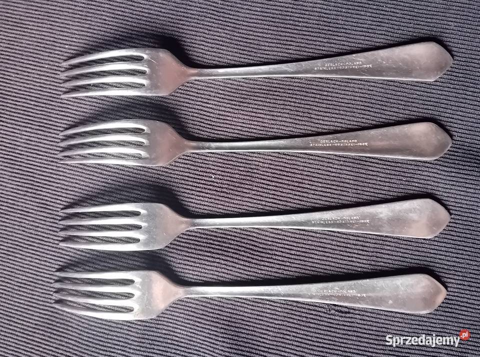 Zestaw 4 widelców ze stali nierdzewnej Gerlach Koźminek
