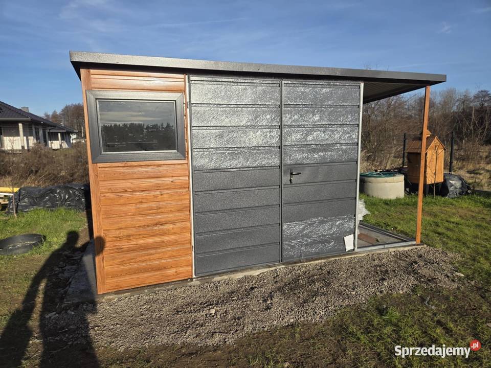 Domek ogrodowy narzędziowy 4x4 1m wiata Złoty Domki narzędziowe mazowieckie Warszawa