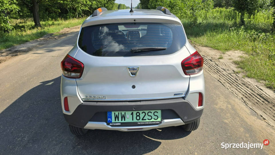Dacia spring 96 Przebiegu Salon F vat Jeżdżący czujnik parkowania Karczew