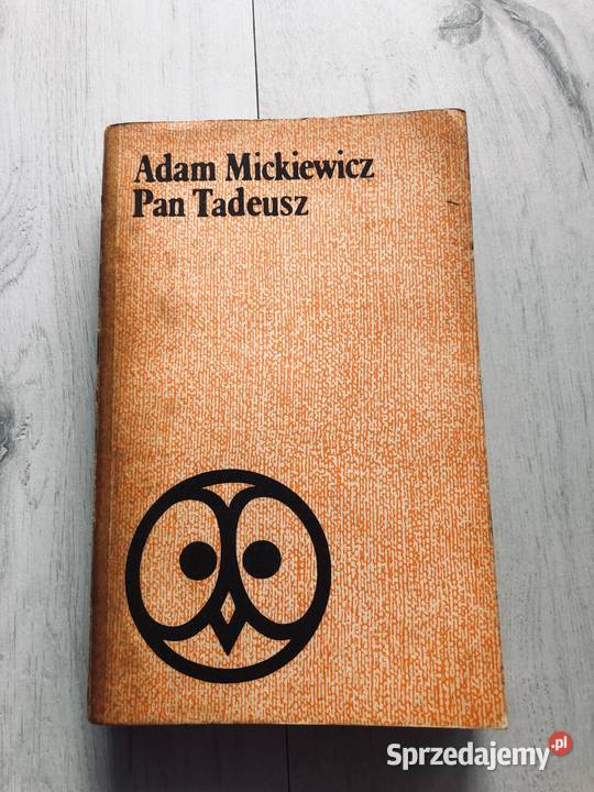 Pan Tadeusz Adam Mickiewicz Biblioteka lektur szkolnych 1978