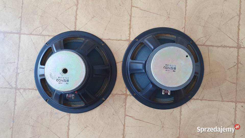 Głośniki TONSIL GDN 2560 40w 8ohm do regeneracji