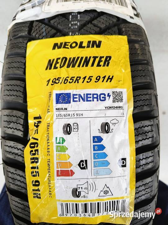 Opony zimowe neolin neowinter 19565r15 Samochodowe Bytom sprzedam