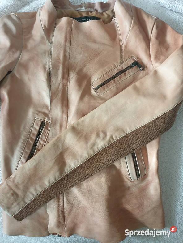 Zara Woman skórzana kurtka damska rozmiar XS Mex Wiosenna/Jesienna Kraków sprzedam