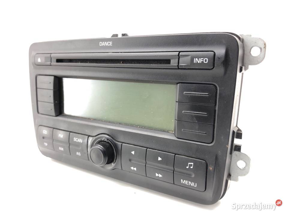 RADIO SKODA FABIA II 5J0035161A 0614 ODTWARZACZ