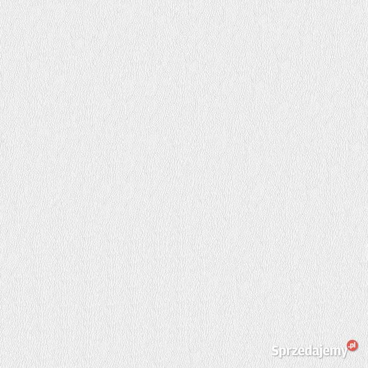 Krzesło stołowe białe obite sztuczną skórą