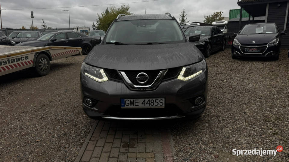 Nissan XTrail 16dci 130 kamery 360 Navi ledy wspomaganie kierownicy Gdańsk sprzedam