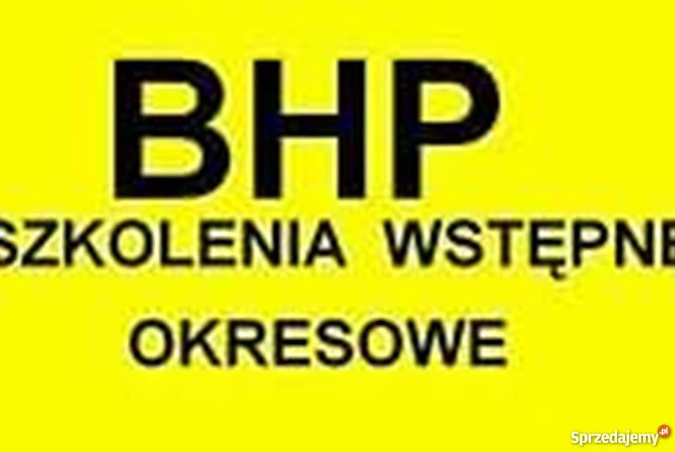 Szkolenia i Nadzór BHP Warszawa