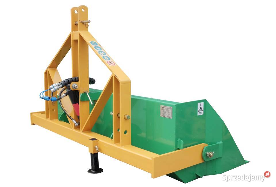 Skrzynia transportowa 140 z kiprem hydraulicznym nieuszkodzony