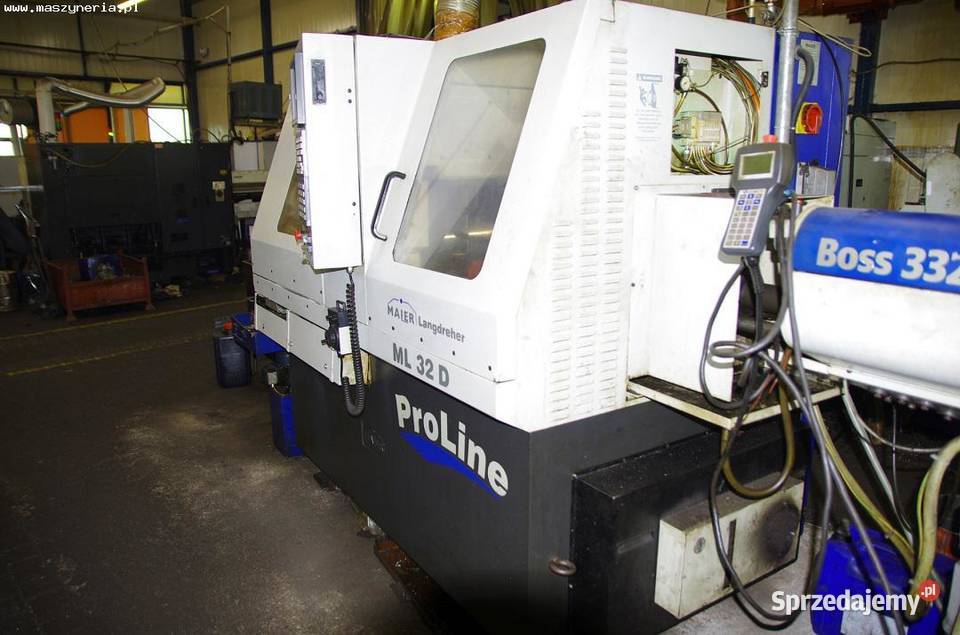 Automat tokarski CNC MAIER ML 32 D
