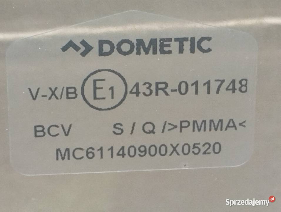 Dometic 900x520 960x580 szyba okno do przyczepy Żarów sprzedam