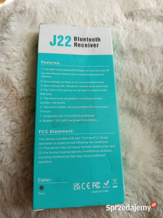 Odbiornik Bluetooth J22 Zrób ze swojego radia Piekary Śląskie sprzedam