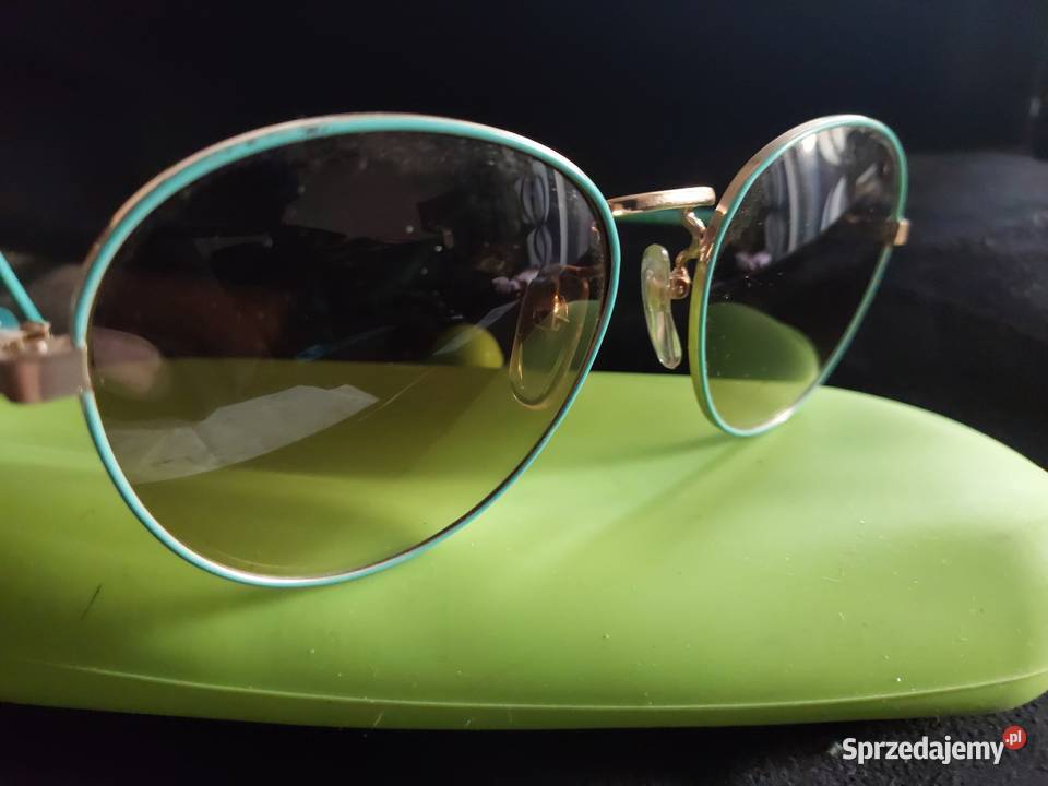 Okulary przeciwsłoneczne Esenbach metal zielony Dla kobiet Wrocław