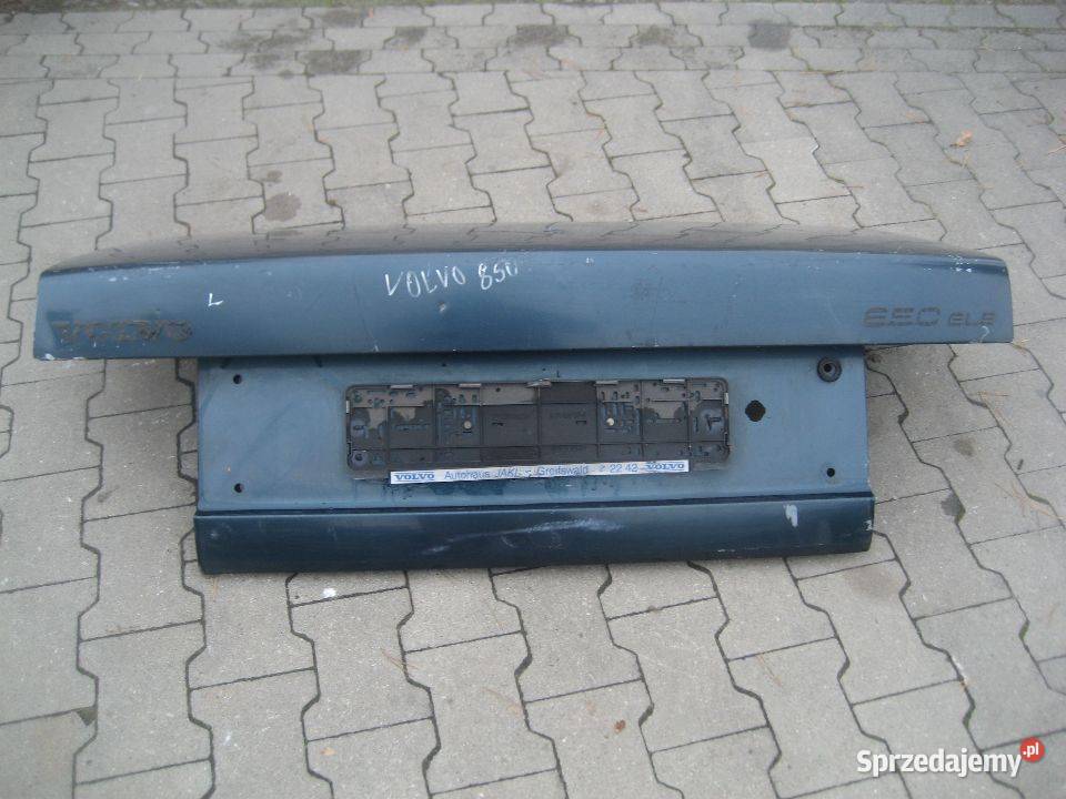 volvo 850 sedan klapa pokrywa bagażnika Rakoniewice