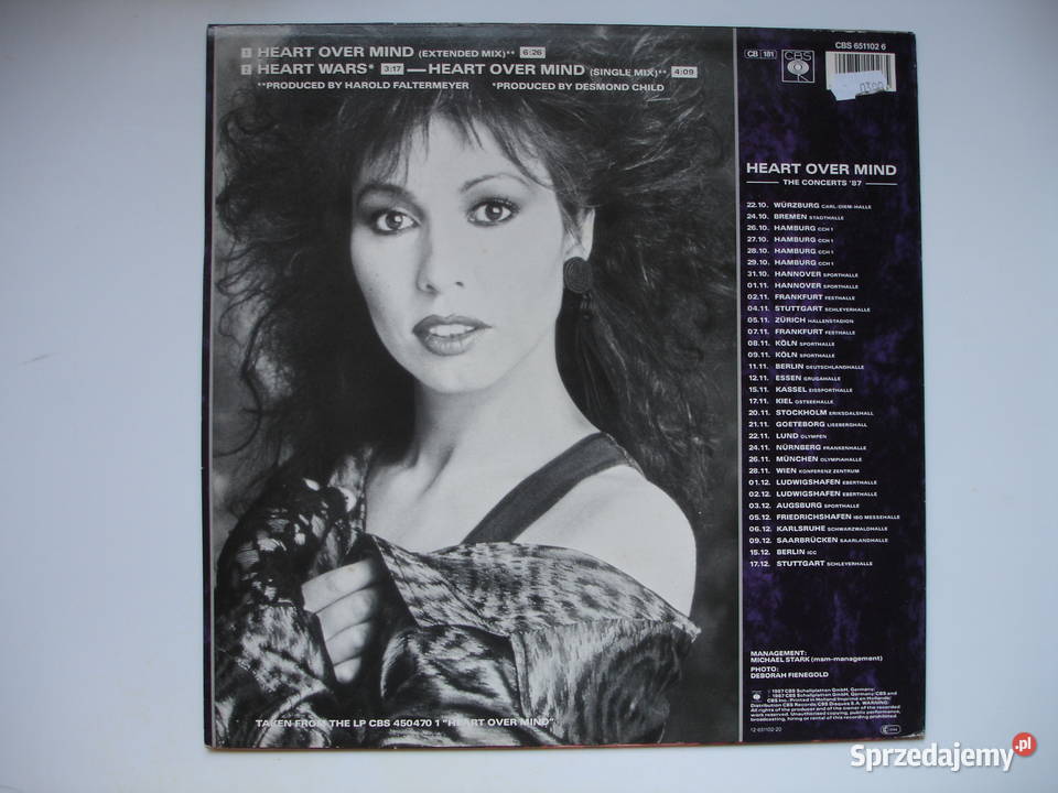 Winyl Jenifer RUSH Zielona Góra sprzedam