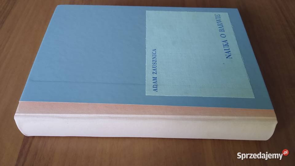 Nauka o barwie Adam Zausznica Gdańsk sprzedam