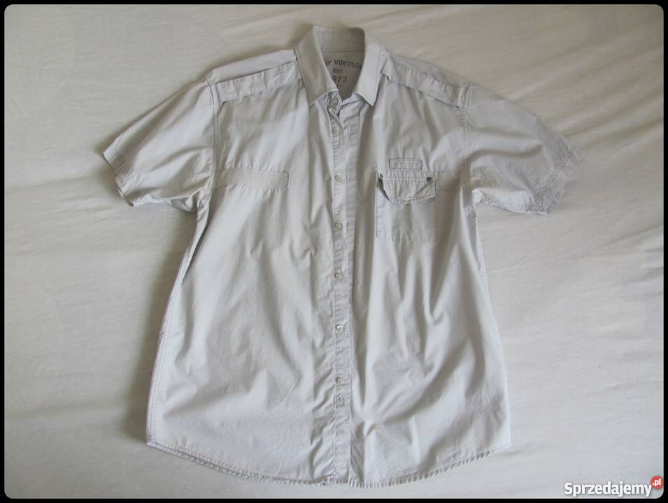 Bawełniana koszula męska EASY rozmiar M Płock sprzedam