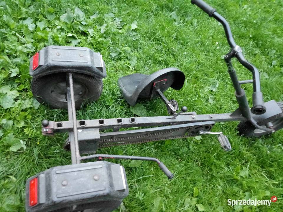 Gokart dzieci i dorosłych na pedały duży Solidny Sejny