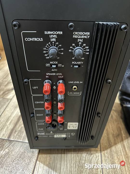 Głośniki kolumny subwoofer ELAC zestaw FS 1082 mazowieckie Zwoleń