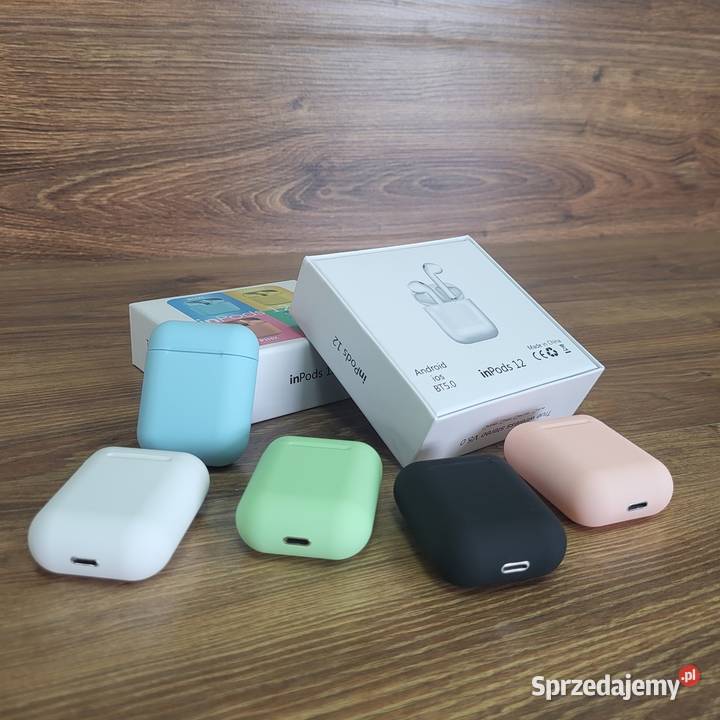 Słuchawki 12tws bezprzewodowe sensor bluetooth Gdynia