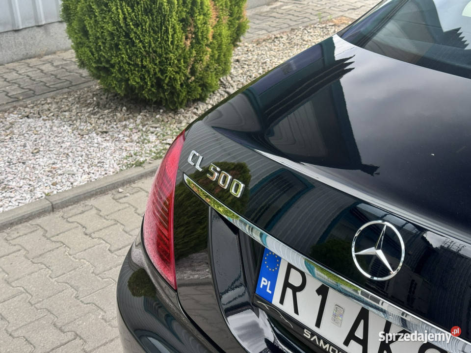 Mercedes CL 500 CL 500 55 V8 Polski Salon łopatki zmiany biegów małopolskie