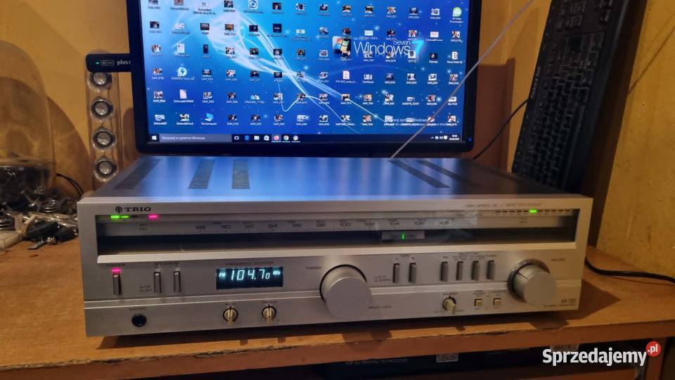 Ampituner Kenwood KR 720 2x45Watt Vintage Top Warta