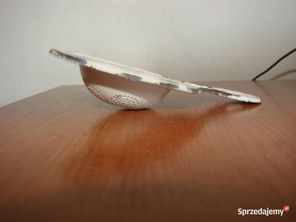 stare emaliowane sitko do parzenia Pruszcz Gdański