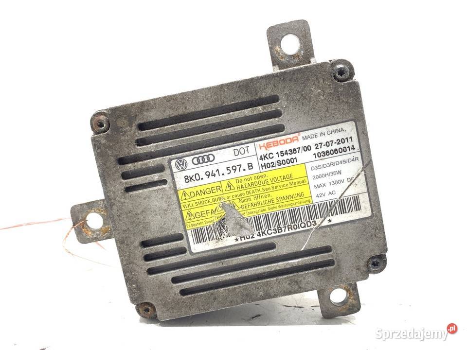 PRZETWORNICA XENON AUDI A5 8T 8K0941597B 0717