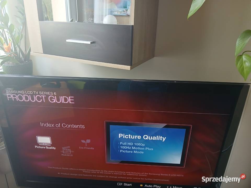 Telewizor Samsung 46 Full HD DVBT MPEG4 2USB 46cale Klęczany
