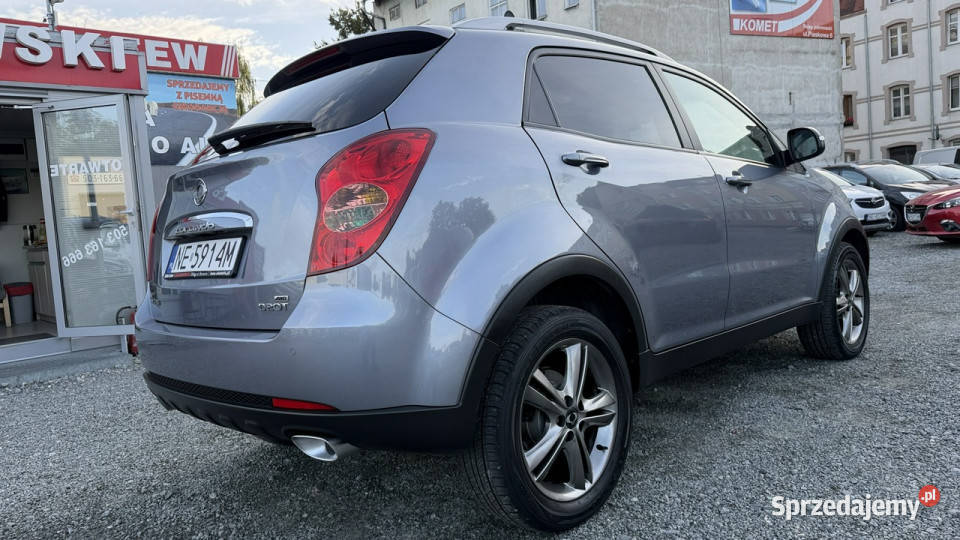SsangYong Korando 20 Diesel Moc 175 Automat 4X4 kurtyny powietrzne Elbląg