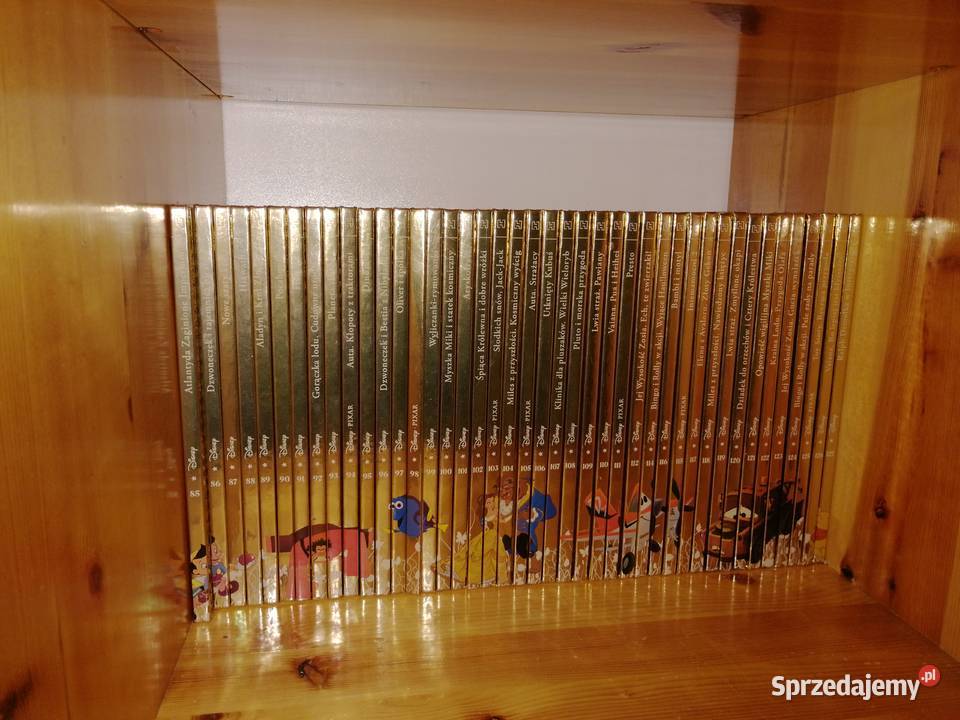 Złota kolekcja bajek Disneya 169 sztuk sprzedam
