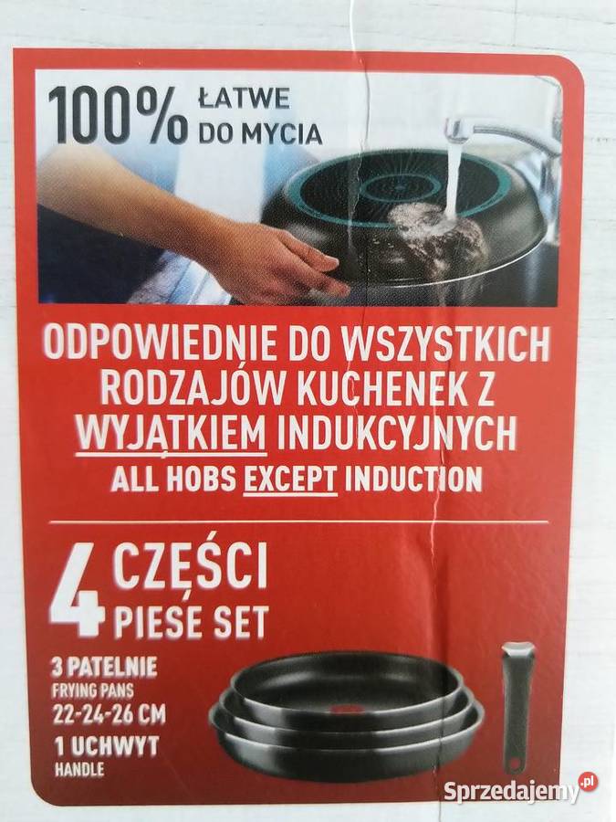NAJTANIEJ Patelnia Tefal Ingenio 3 w 1 Patelnie śląskie sprzedam