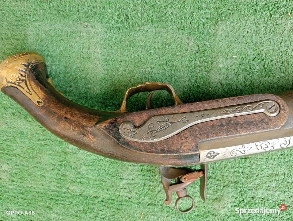 pistolet skałkowy marynarski Militaria Bielawa