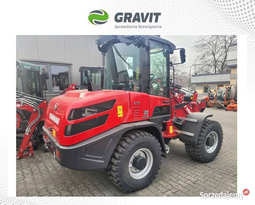 Ładowarka przegubowa Yanmar V80 Rok produkcji 2025 Dźwigi, podnośniki Lublin