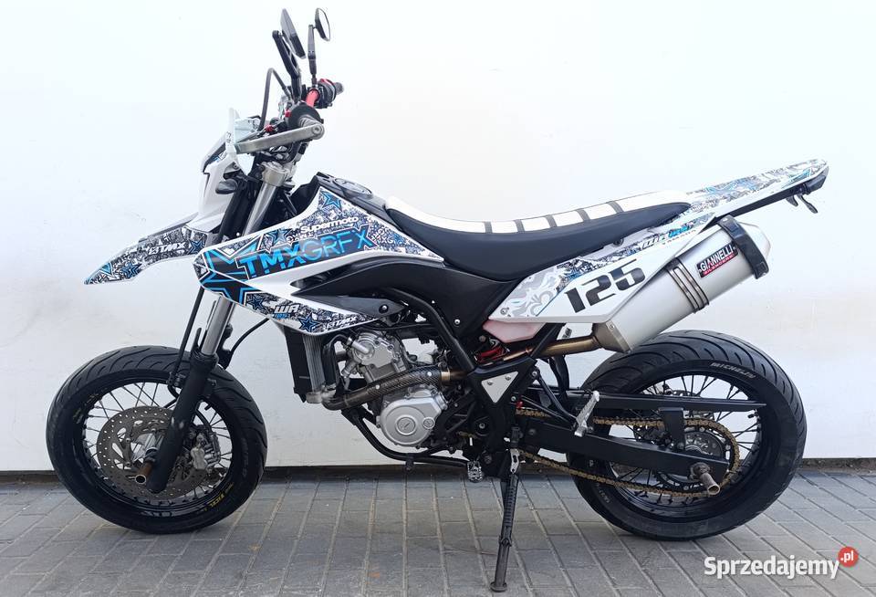 Yamaha WR 125 dużo dodatków WR125 2013 SUPERMOTO Ostrołęka