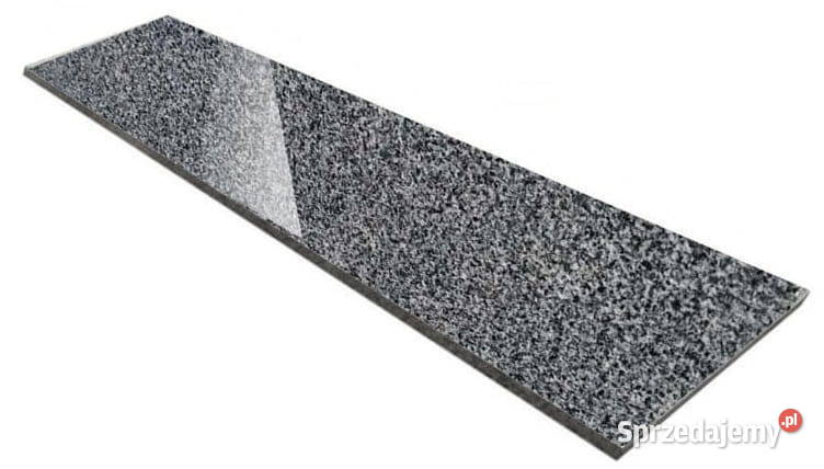 Parapet Stopnica granitowa polerowana Dark Grey