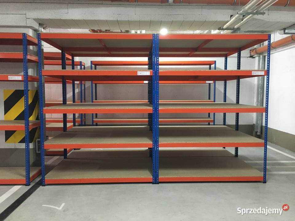 Regal polkowy metalowy magazynowy sklepowy Magazynowanie Radomsko