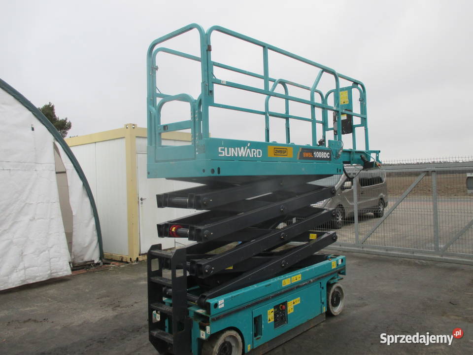 Podnośnik nożycowy10 m Sunward SWSL1008DC Pleszew