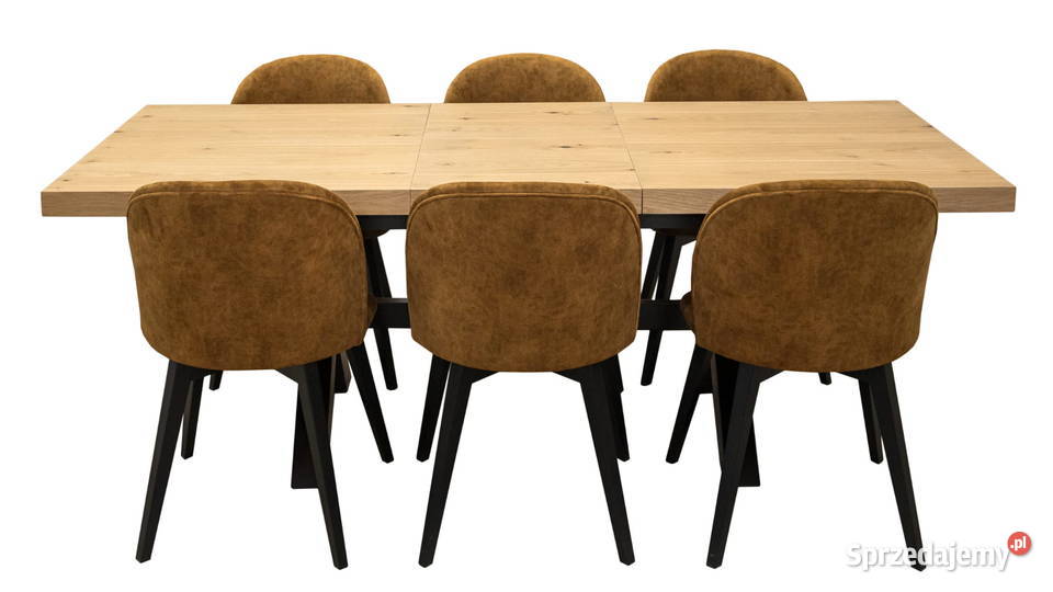 Stół Loftowy CARTEL 160200x90 6 krzeseł