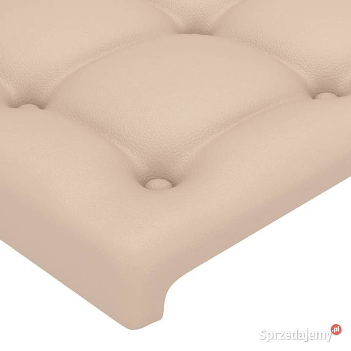 Zagłówek do łóżka z LED cappuccino 144x5x7888 Warszawa